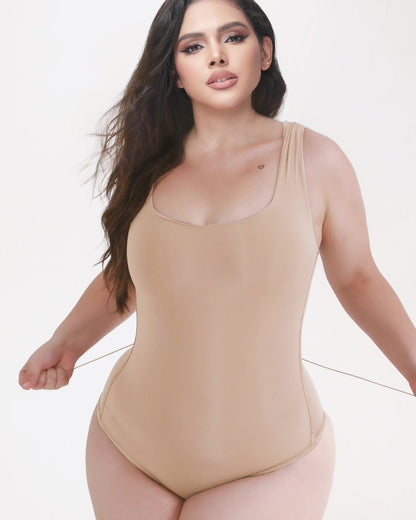 Women's Sexy Back Lace-up Seamless Tummy Control Bodysuit