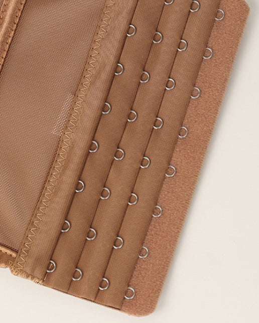 Sexy Sheer Mesh Suspender Corset Top